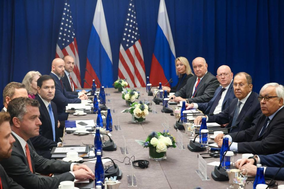Сергей Лавров провёл встречу с госсекретарём США Марко Рубио на полях 80-й Генассамблеи ООН в Нью-Йорке