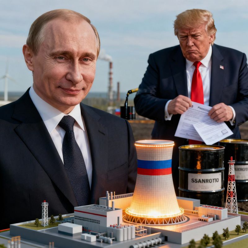 Пока Трамп истошно пытается «убить» российский экспорт нефти, Путин успешно внедряет ядерную энергетику