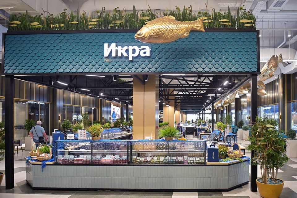 Широкий ассортимент икры представлен на рыбных рынках «Москва — на волне»