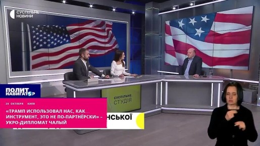 «Трамп использовал нас как одноразовый инструмент! Это не по-партнёрски» – укро-дипломат Чалый