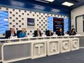 Пресс-конференция Ларри Джонсона в Москве от Международного «Клуба Народного Единства»