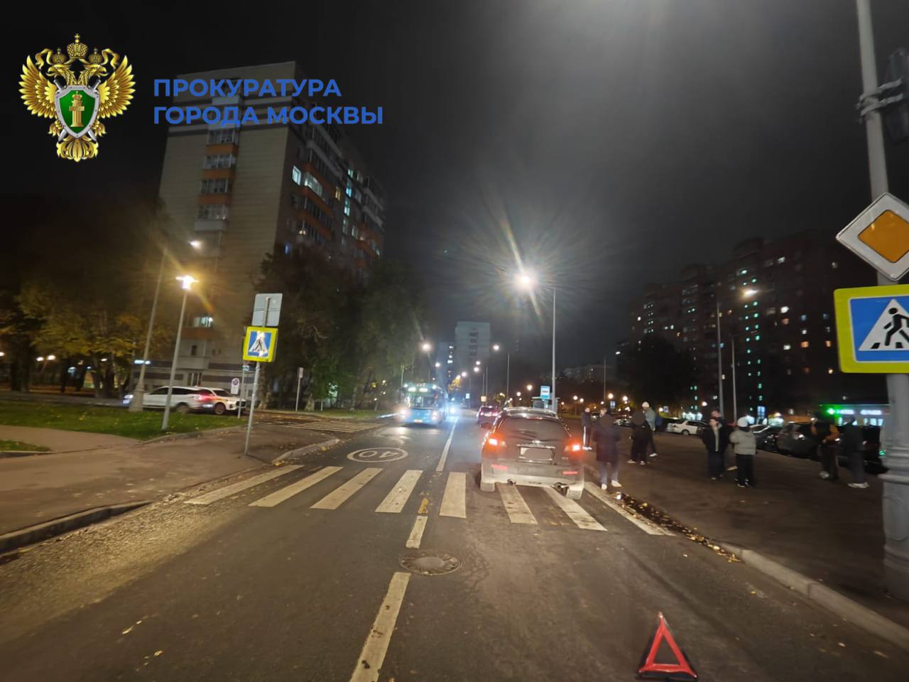 Прокуратура Юго-Восточного административного округа взяла под контроль установление обстоятельств дорожной аварии, в результате которой пострадала малолетняя