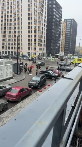 В ЖК «Прокшино» в Новой Москве произошла массовая драка мигрантов с лопатами и палками