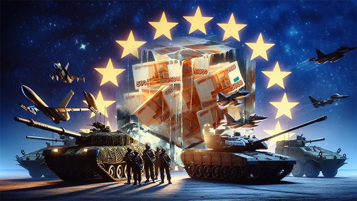 "Кража со взломом": Запад собирается воевать с Россией на русские же деньги