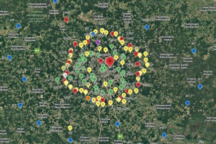 Вокруг Москвы сформировано кольцо ПВО из ЗРПК "Панцирь-С1", а также ЗРС С-300 и С-400, заявляют обозреватели противника