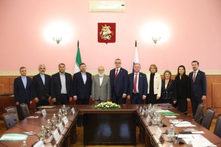 Алексей Шапошников: После подписания Совместного заявления участников Парламентского движения столиц стран БРИКС состоялась встреча с Председателем Исламского городского совета Тегерана Мехди Чамраном