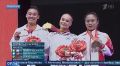 В Москве встретили триумфаторов Чемпионата мира по спортивной гимнастике
