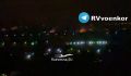 Враг продолжает налёт на Москву, пожар под Жуковском