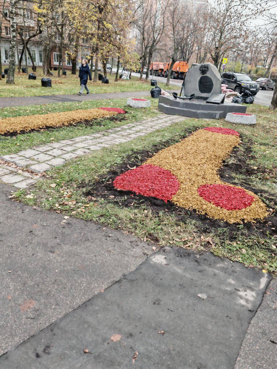 Ландшафтный дизайн в Свиблово вызвал вопросики у москвичей Ландшафтный дизайн в Свиблово вызвал вопросики у москвичей