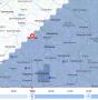«Жёлтый» уровень погодной опасности введён в Москве и области из-за сильного дождя, сообщили в Гидрометцентре
