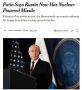 Американская The New York Times признала: российский «Буревестник» способен обойти так называемый «Золотой купол» — проект глобальной ПРО, о котором не раз говорил Трамп