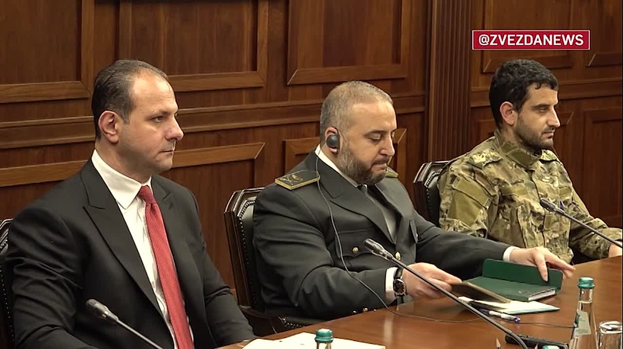 Белоусов встретился с министром обороны переходного правительства Сирийской Арабской Республики