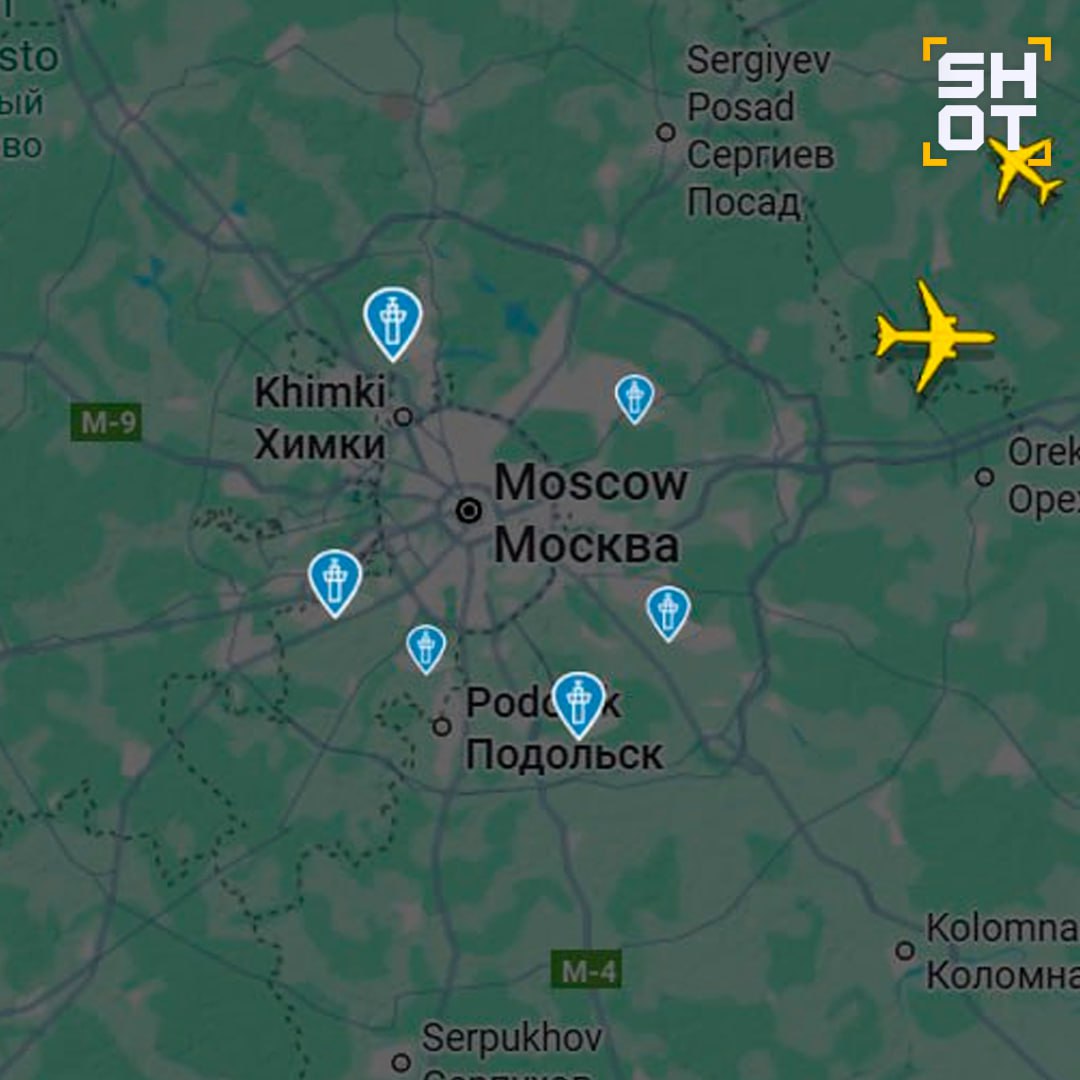 Два самолёта не могут приземлиться в столичном аэропорту Внуково