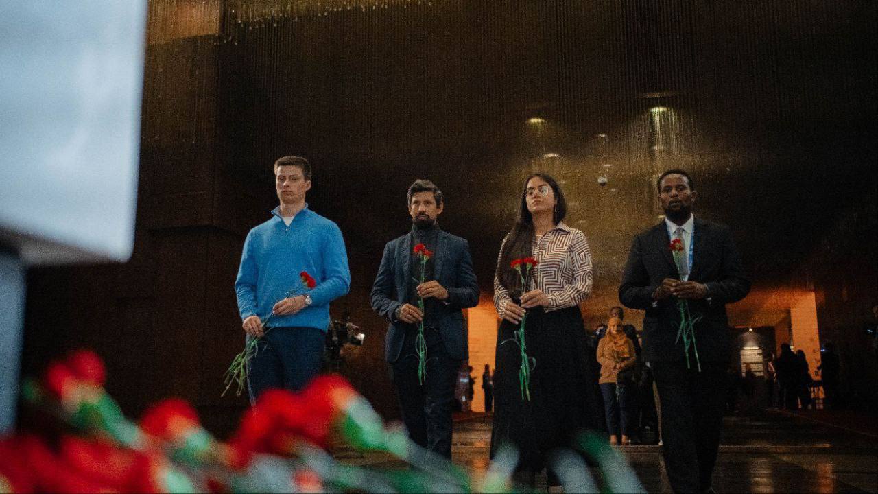 23-28 октября Совет молодых дипломатов МИД России провел «на полях» Международного форума сотрудничества, посвященного 100-летию народной дипломатии VIII Глобальный форум молодых дипломатов, собравший более 130 делегатов из... 23-28 октября Совет молодых дипломатов МИД России провел «на полях» Международного форума сотрудничества, посвященного 100-летию народной дипломатии VIII Глобальный форум молодых дипломатов, собравший более 130 делегатов из...