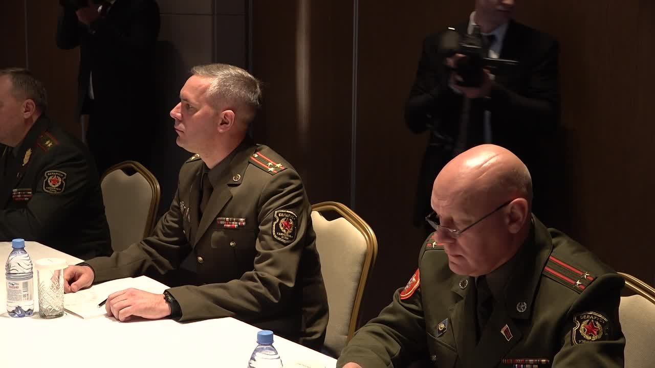 Министр обороны России Андрей Белоусов провёл переговоры с главой военного ведомства Белоруссии генерал-лейтенантом Виктором Хрениным, обсудив перспективы укрепления сотрудничества между Москвой и Минском в военной сфере