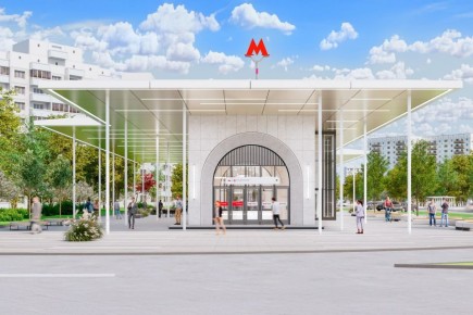 Так будет выглядеть станция "Кленовый бульвар" в Москве – власти утвердили архитектурную концепцию