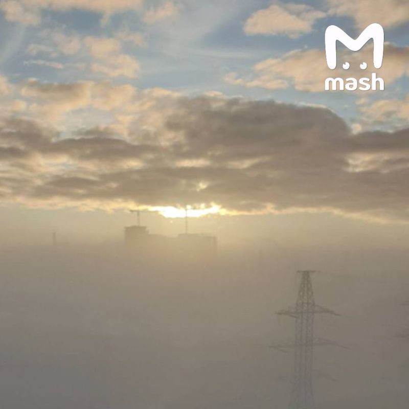 Туман накрыл Москву — видимость местами меньше 70 метров