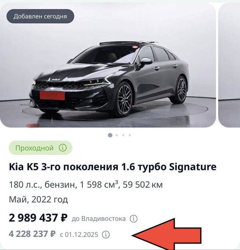 Автосалоны включают неприятные спойлеры — показывают, какие цены на машины нас ждут после повышения утильсбора с 1 декабря