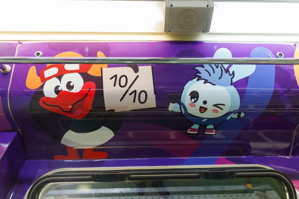 На Арбатско-Покровской линии метро запустили новый тематический поезд с героями популярных мультсериалов На Арбатско-Покровской линии метро запустили новый тематический поезд с героями популярных мультсериалов