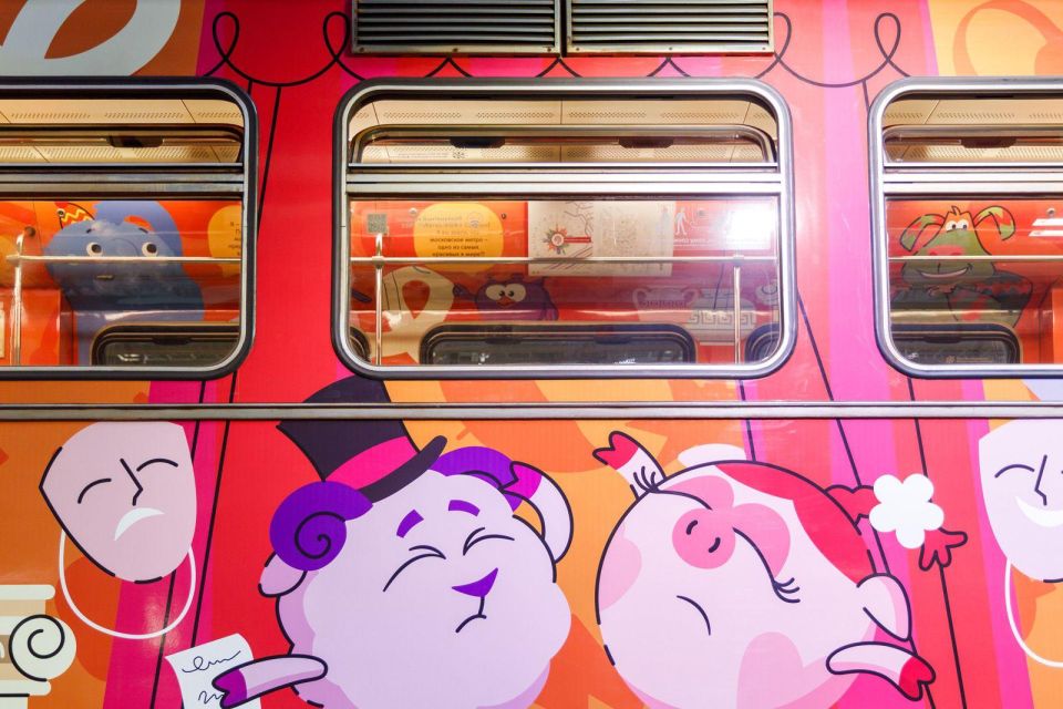 На Арбатско-Покровской линии метро запустили новый тематический поезд с героями популярных мультсериалов На Арбатско-Покровской линии метро запустили новый тематический поезд с героями популярных мультсериалов