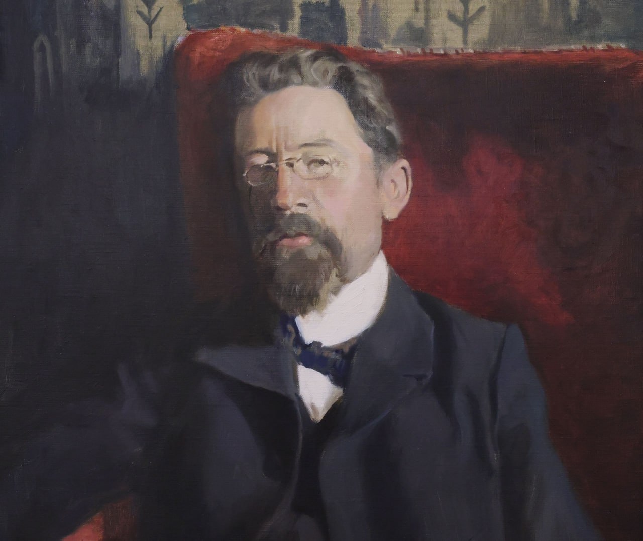 В Московском парламентском центре открылась выставка работ молодых художников «Кто Вы, доктор Чехов?»