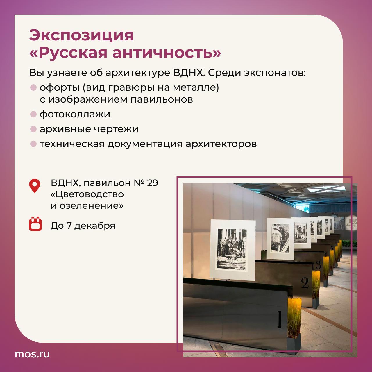 В этом месяце в московских музеях откроется множество новых выставок В этом месяце в московских музеях откроется множество новых выставок