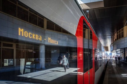 С 15 декабря все рейсы "Ласточки" между Москвой и Минском будут выполняться в ежедневном режиме, сообщили в РЖД
