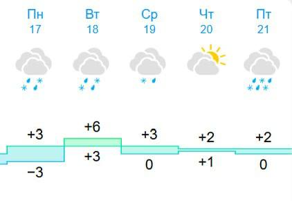 Ледяные дожди и снегопады прогнозируют на следующей неделе в Москве