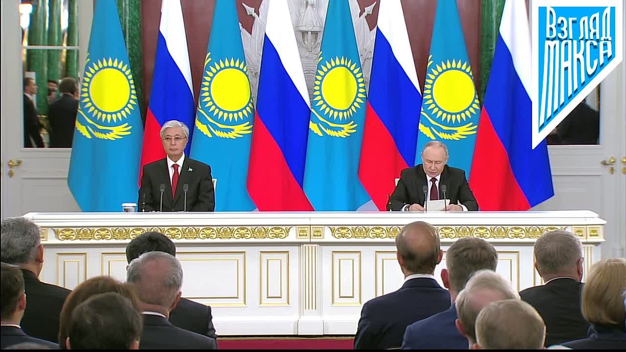 По итогам переговоров в Москве Президент России Владимир Путин и Президент Казахстана Касым-Жомарт Токаев выступили с заявлениями для прессы, подчеркнув, что встреча прошла в конструктивном, деловом и дружественном ключе и...