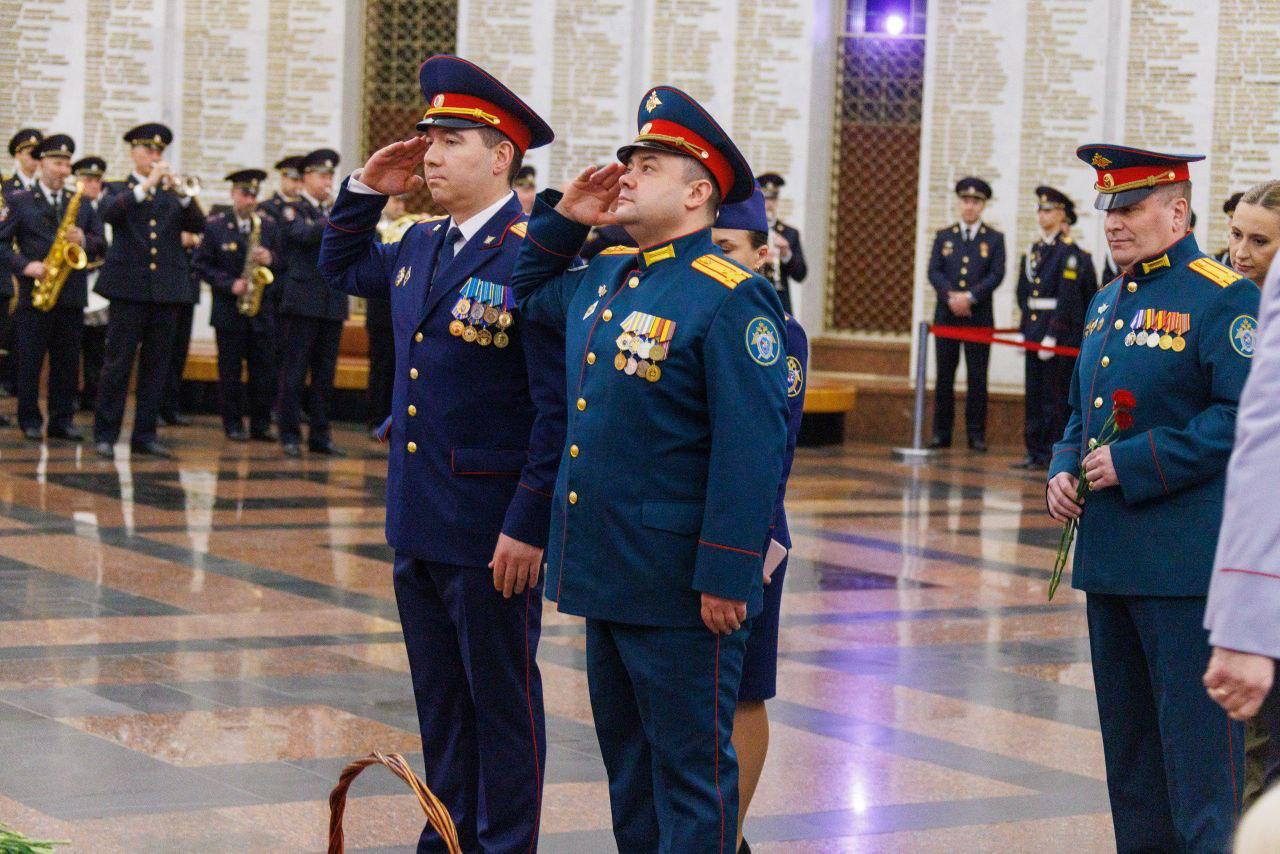 Офицеры Следственного комитета Российской Федерации приняли участие в церемонии принятия торжественного обещания курсанта и клятвы кадета