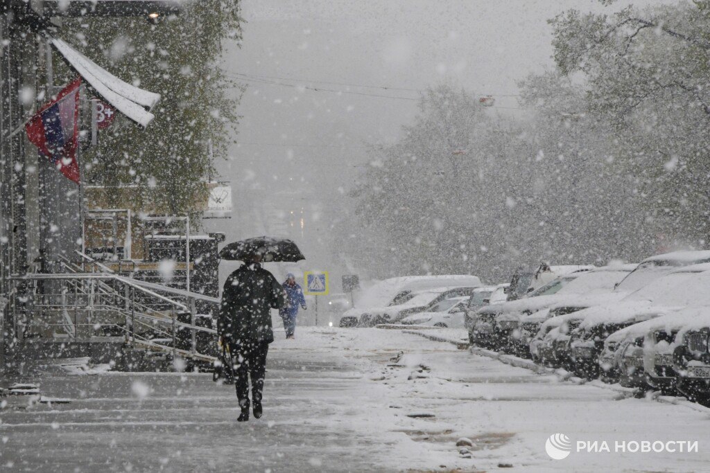 МЧС предупредило о дожде и мокром снеге в ночь на субботу в Москве