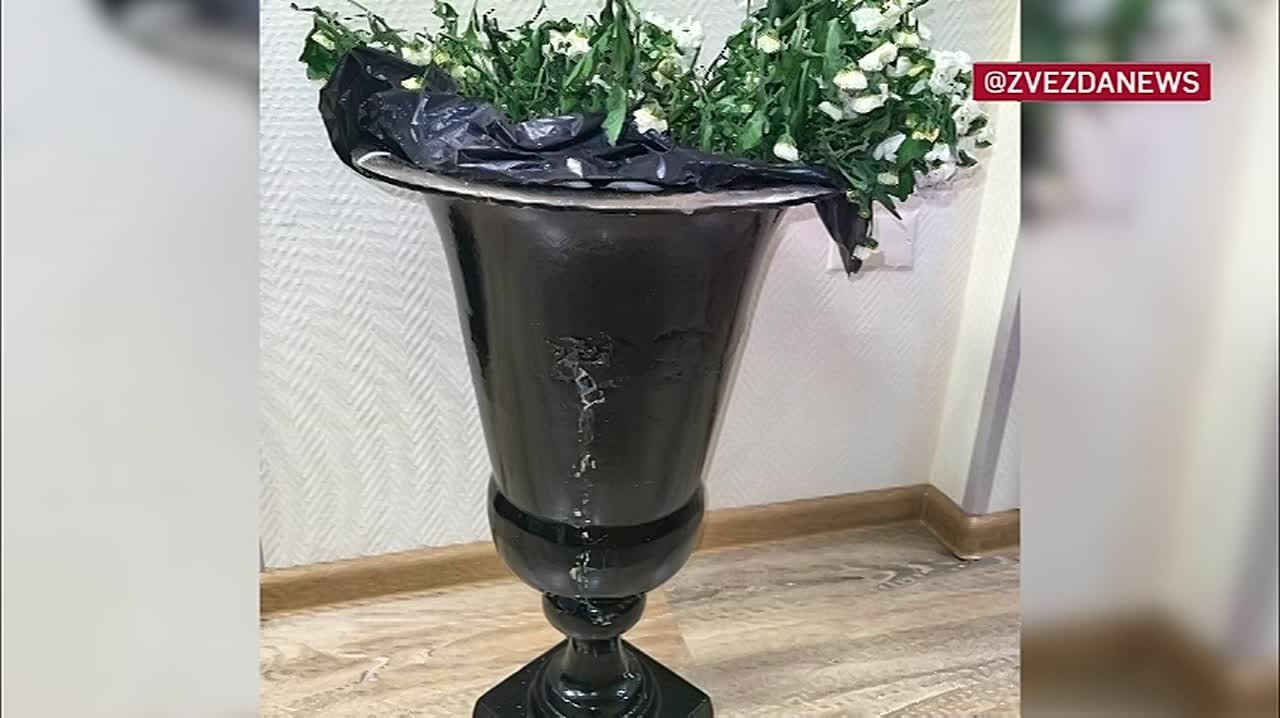 Эту вазу использовали террористы, когда готовили подрыв одного из высших российских чиновников