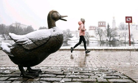 Следующая неделя в Москве начнётся с морозов до -6 °С. Затем потеплеет, а снег перейдёт в дождь