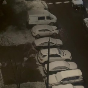 Первый снег пошел в Москве и Петербурге накануне