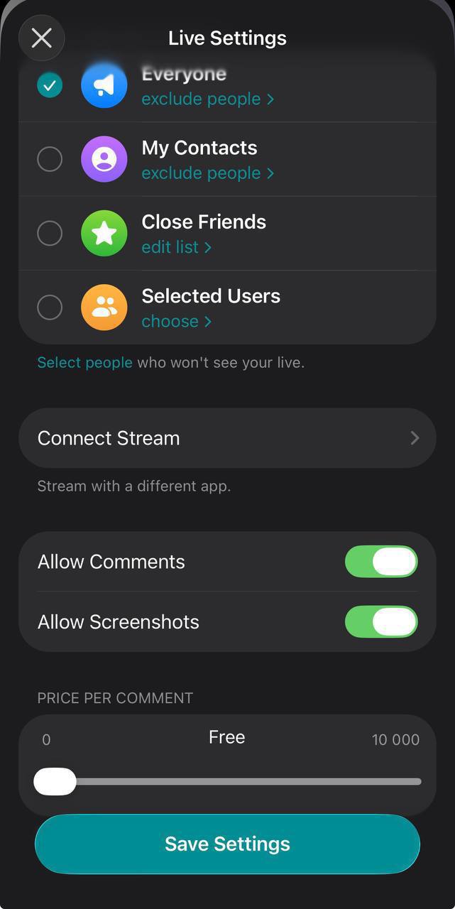 Telegram запустил стримы. Начать прямой эфир можно прямо в сторис Telegram запустил стримы. Начать прямой эфир можно прямо в сторис