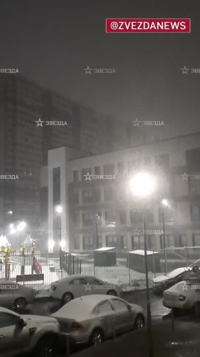 Зима официально здесь. На Москву выпал первый снег