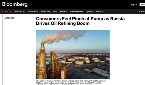 Санкции «наказали» Россию так сильно, что бензин подорожал… в США