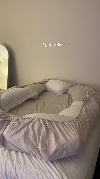 Картофельная кровать: тренд для сна, который выглядит странно, но работает
