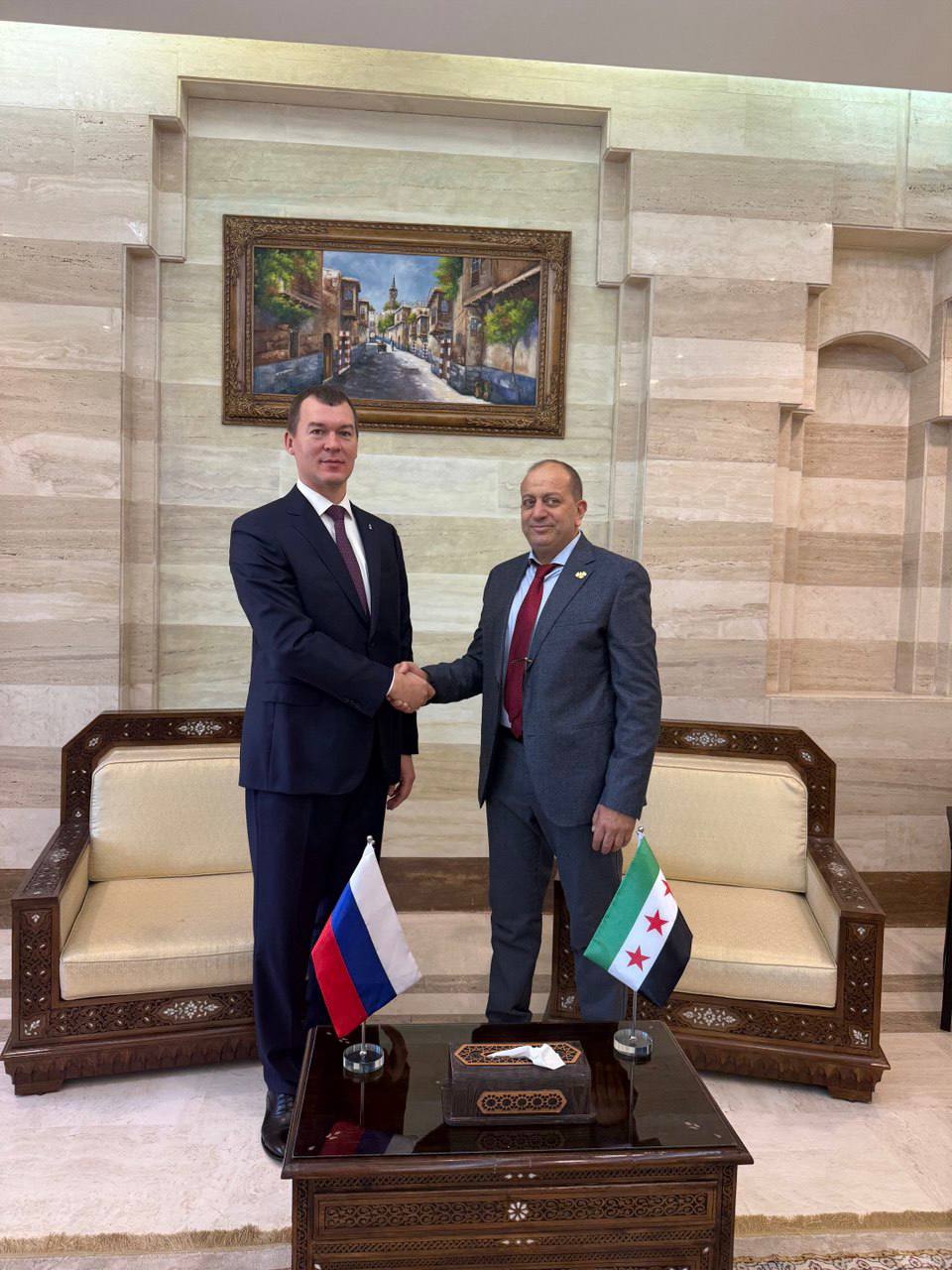 Михаил Дегтярёв: Дамаск, Сирийская Арабская Республика