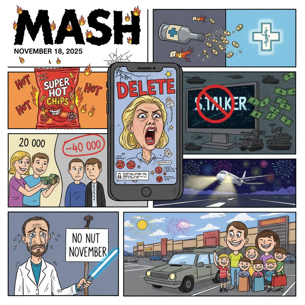 День подошёл к концу — самое время уматывать домой в тёплую постель и читать последние новости