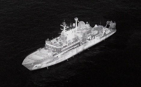 Российский корабль «Янтарь» применял лазерные системы против экипажей самолетов P-8 Poseidon ВВС Великобритании