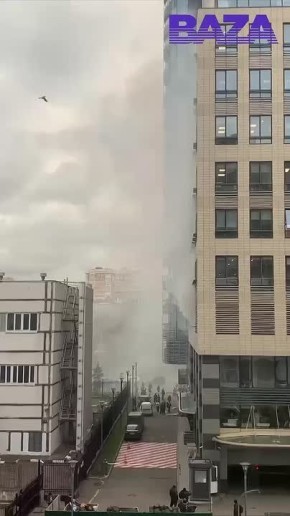 В Москве горит гостиница Radisson Blu Олимпийский — 400 человек эвакуировали