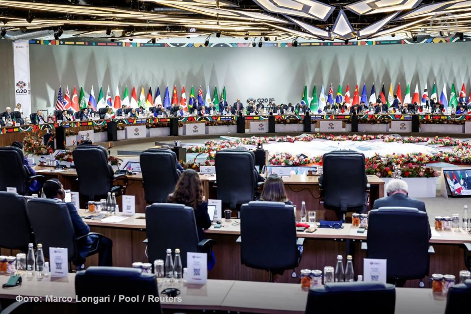 � ��� 22�23 ������ ������ 20-� ������ ������� �������� (G20), ������� ��������� ������ � ������� � ������, ������ �� ������ �����