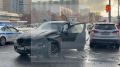 Две BMW и Hyundai столкнулись в Москве на проспекте Вернадского