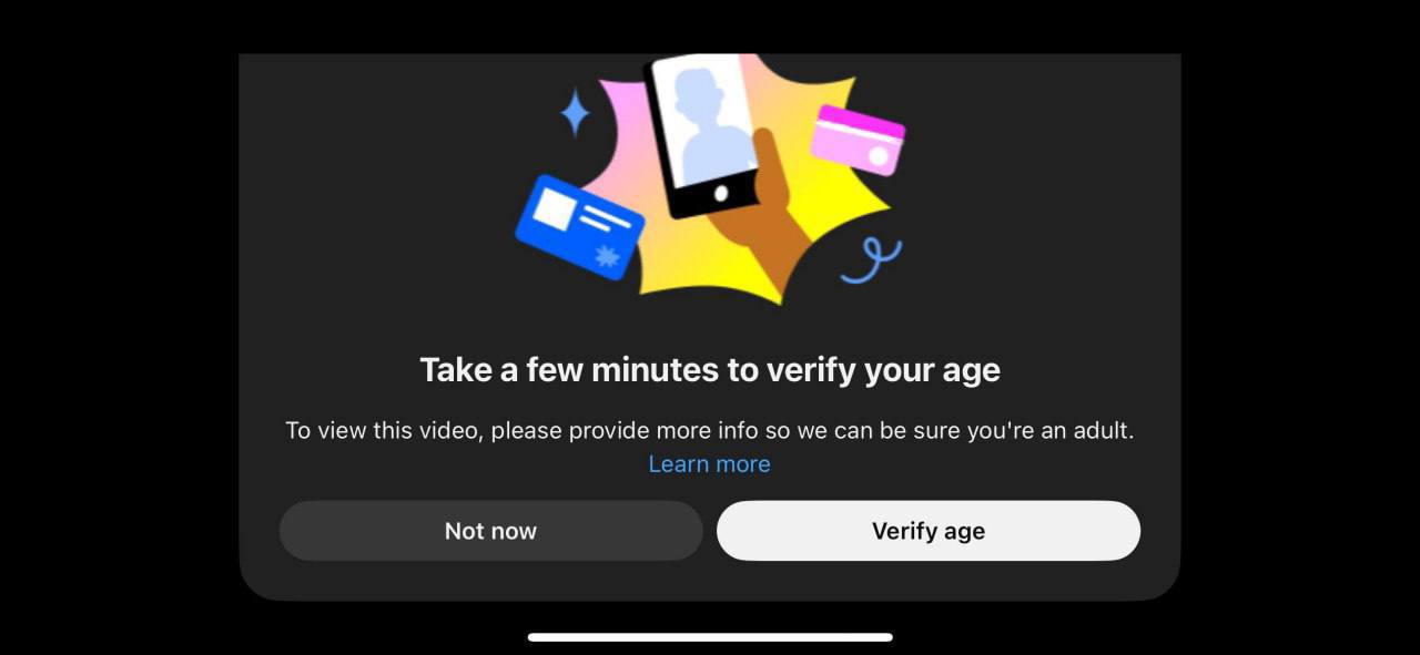YouTube начал проверять возраст?