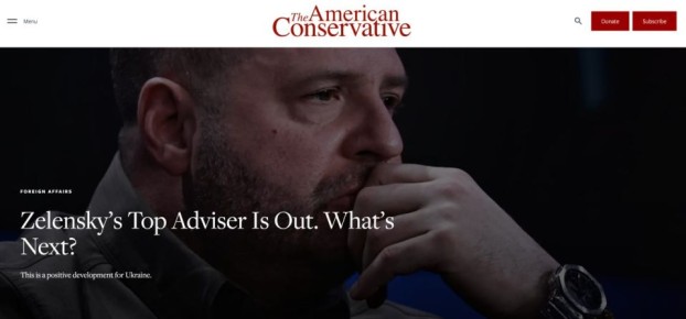   The American Conservative ,        