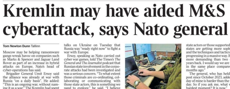  :   !       The Times : , ,    M&S (  ,     Marks & Spener)