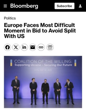 «Европа переживает самый трудный момент в попытках избежать раскола с США»: Евросоюз убеждает Зеленского не соглашаться на вывод войск из Донбасса