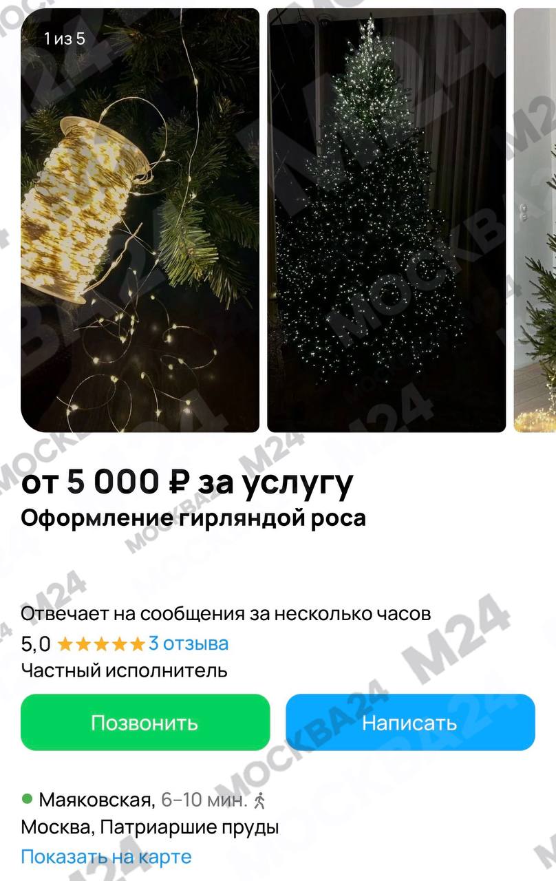 «Наряжу и уйду»: в Москве набирают популярность услуги «украшателей» ёлок «Наряжу и уйду»: в Москве набирают популярность услуги «украшателей» ёлок