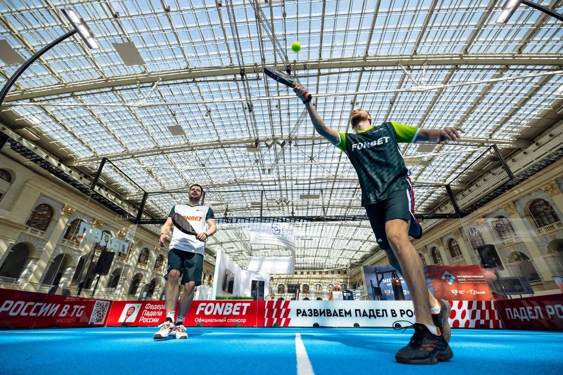 Михаил Дегтярёв: Развитие падела – современного вида спорта, набирающего популярность во всем мире, обсудили с президентом Федерации падела России Алексеем Золотаревым Михаил Дегтярёв: Развитие падела – современного вида спорта, набирающего популярность во всем мире, обсудили с президентом Федерации падела России Алексеем Золотаревым